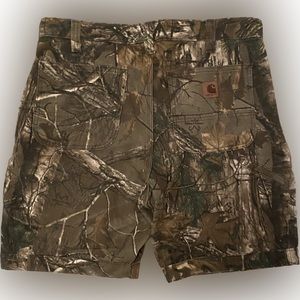 Realtree camo carhartt shorts